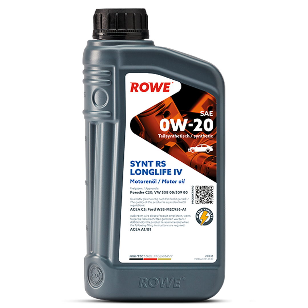 ACEITE MOTOR HIGHTEC SYNTH RS LONGLIFE IV 0W-20