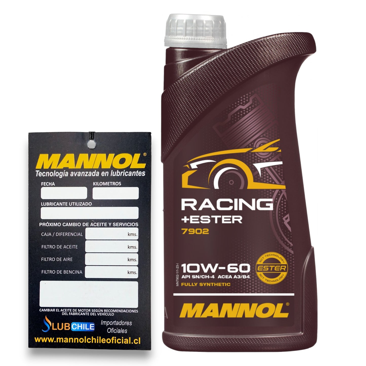 Aceite de Motor Mannol Racing+Ester 10W60 1 Litro