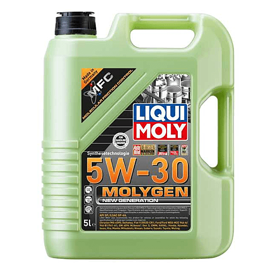 Aceite de Motor Liqui Moly Molygen New Generation 5W30 5 Litros - Lubriexpert
