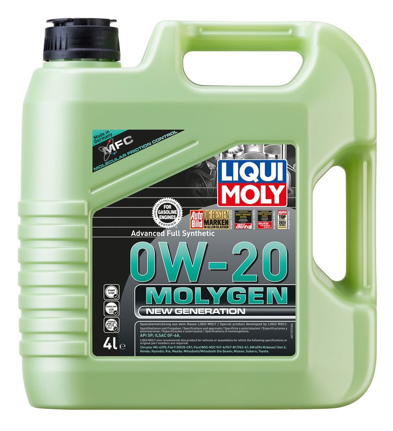 Molygen New Generation 0W-20