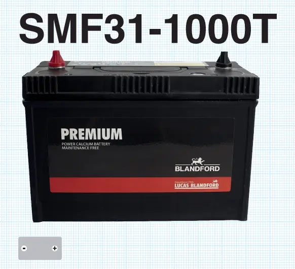 Batería Premium 12V 110 AMP 1000 CCA Borne Perno Positivo Central