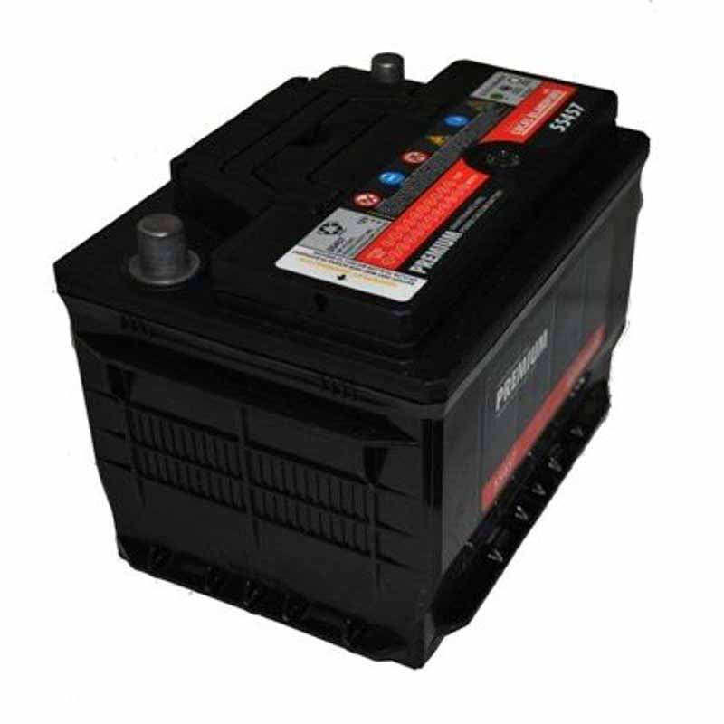 Batería Premium 55 AMP Borne Estándar Positivo Derecha 520 CCA 2 - Lubriexpert