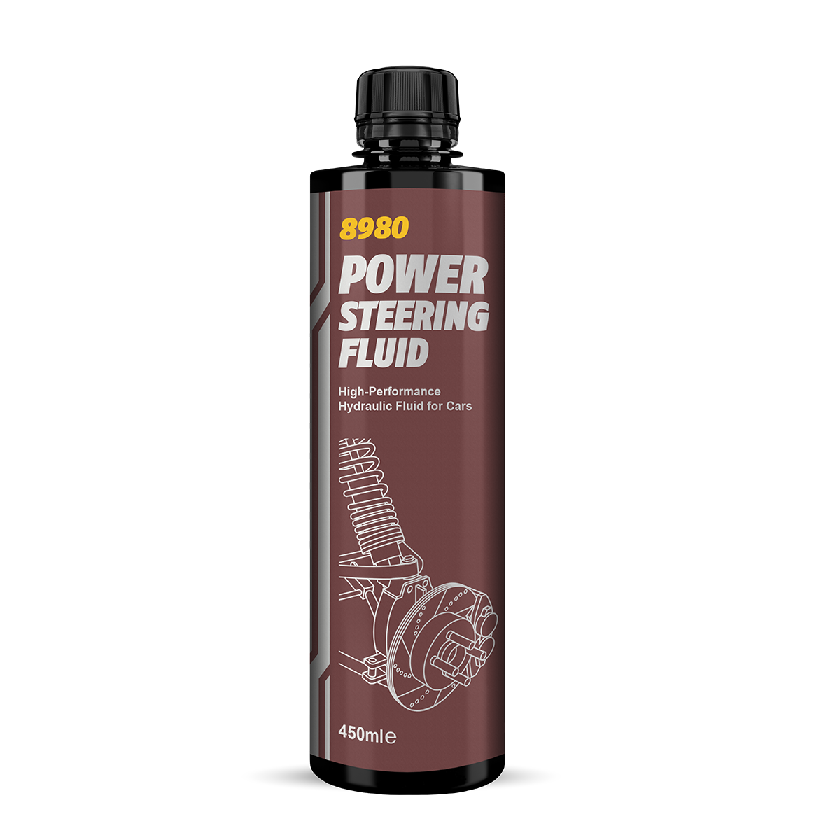 Fluido Dirección Hidráulica Mannol Power Steering Fluid 450 ml