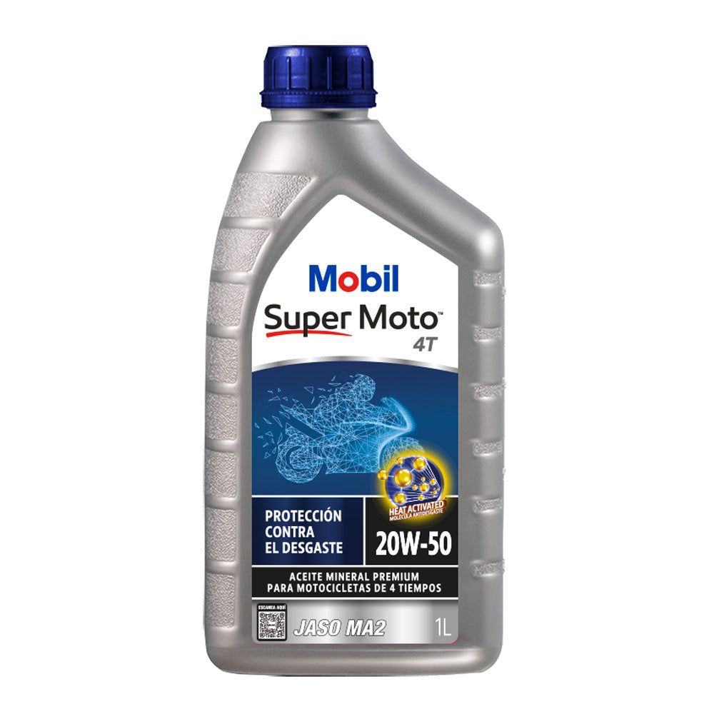 Mobil Super Moto 4T 20W-50, 1 LT