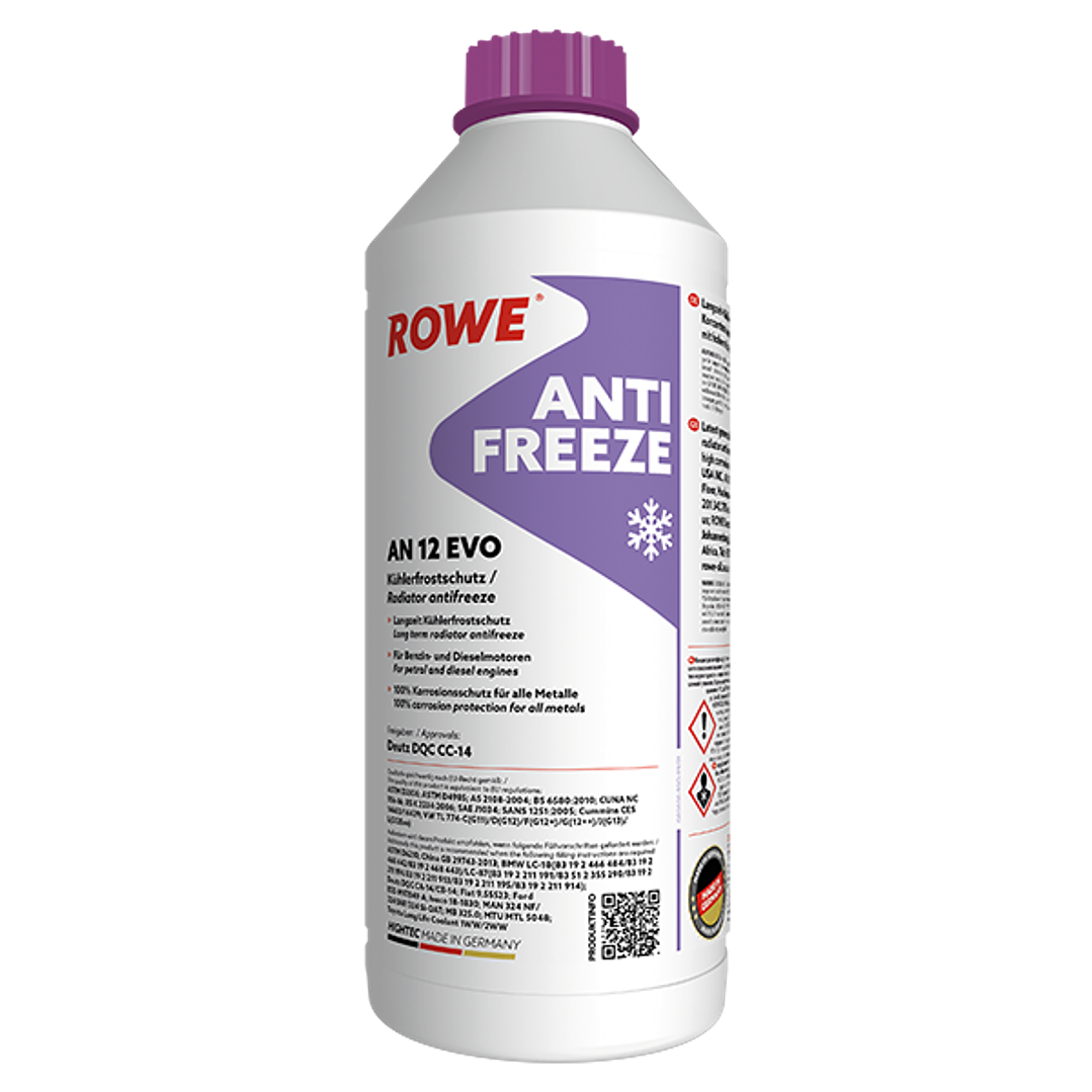 ANTICONGELANTE CONCENTRADO AN12 EVO (G12 EVO) compatible con G11, G12+, G12++ y G13 ROSADO