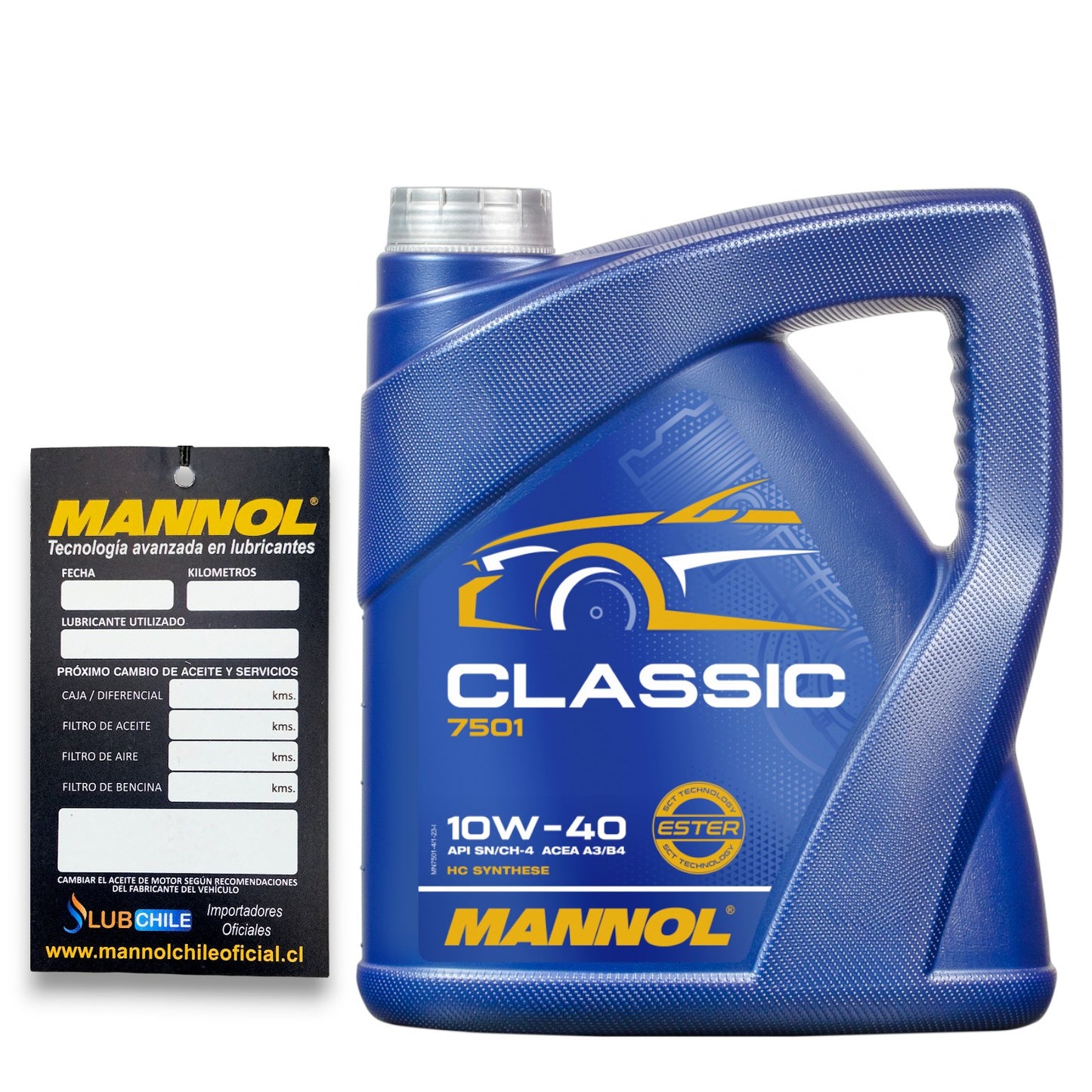 Aceite de Motor  Mannol Classic 10W40 4 Litros