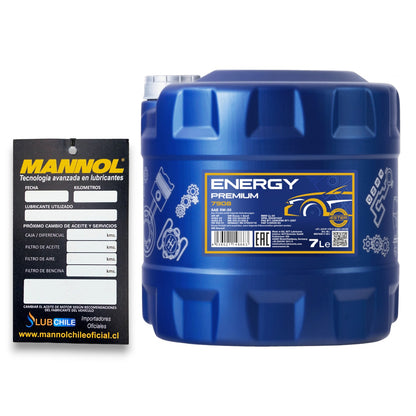 Aceite de Motor Mannol Energy Premium 5W30 7 Litros