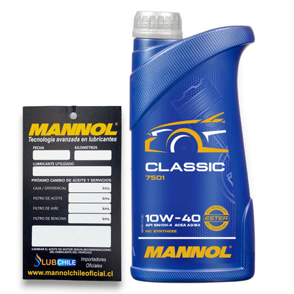 Aceite de Motor Mannol Classic 10W40 1 Litro