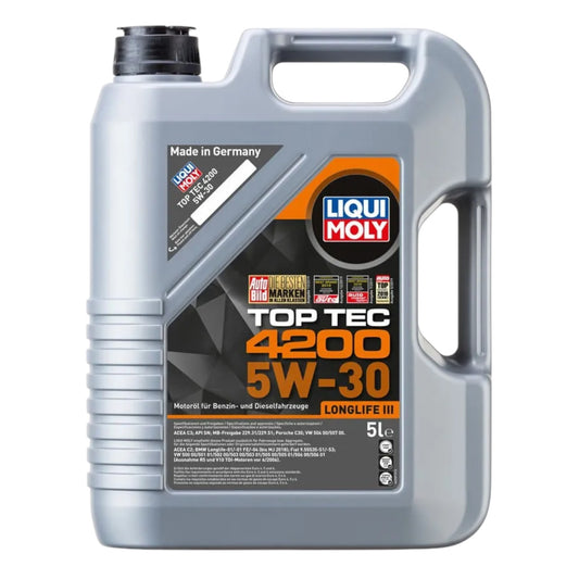 Aceite de Motor Liqui Moly Top Tec 4200 5W30 5 Litros