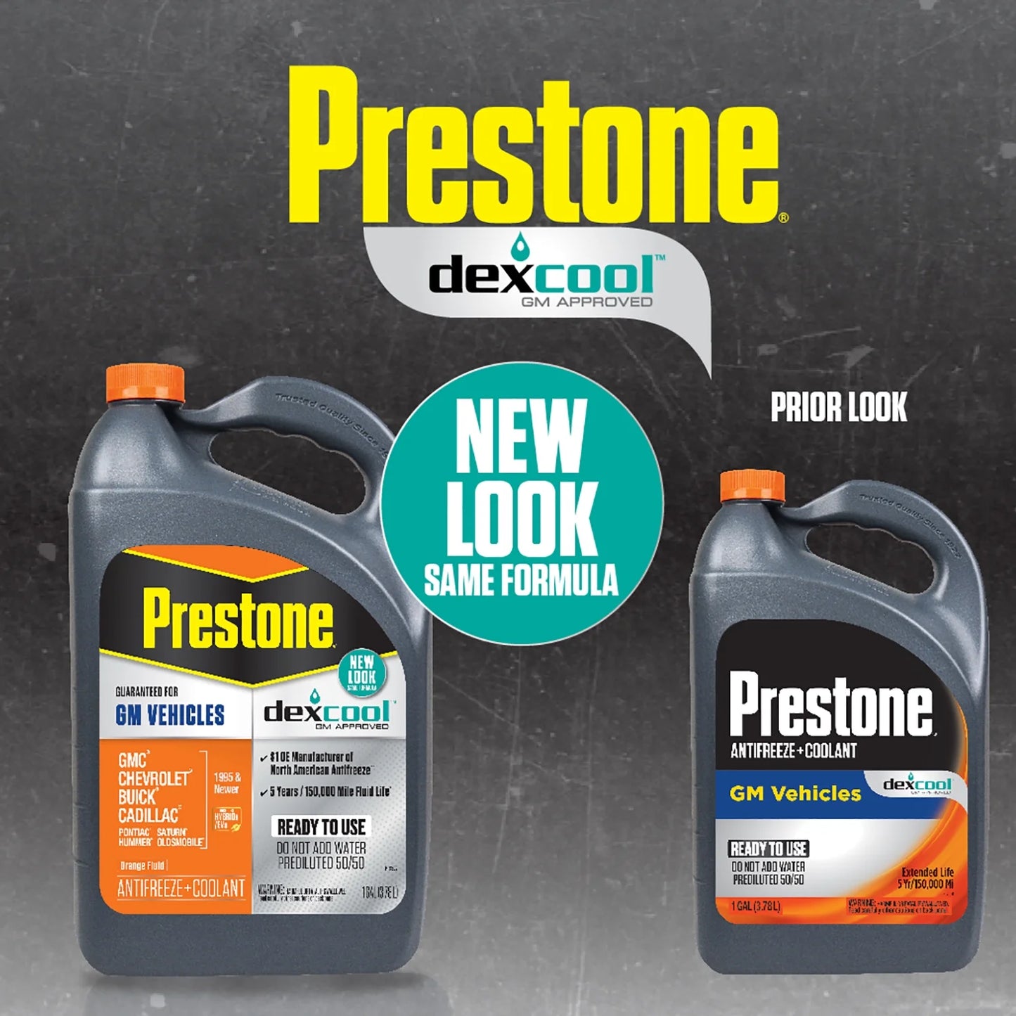 Anticongelante + Refrigerante Prestone Dex-Cool GM 50-50 3.78 Litros