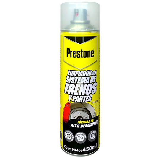 Prestone Limpiador del sistema de Frenos y Partes 450 ml - Lubriexpert