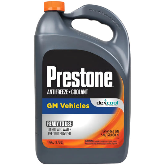 Anticongelante + Refrigerante Prestone Dex-Cool GM 50-50 3.78 Litros