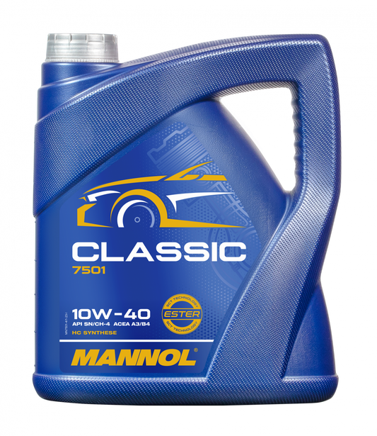 Aceite de Motor  Mannol Classic 10W40 4 Litros