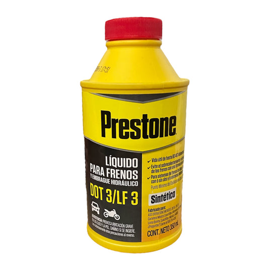 Prestone Líquido de Frenos DOT 3 350 ml