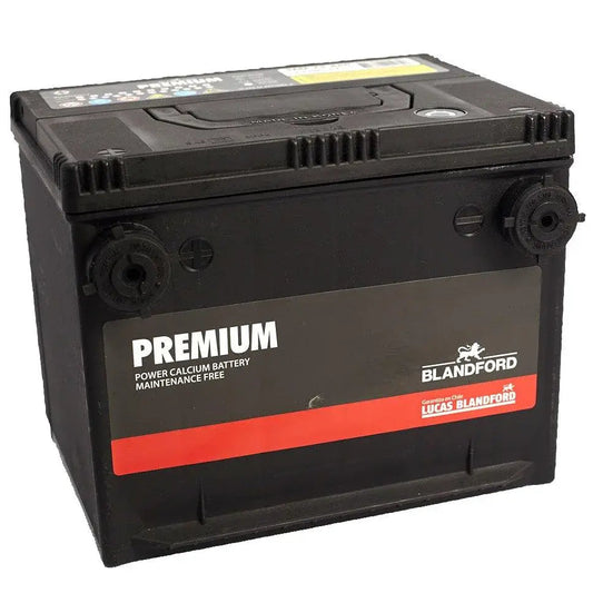 Batería Premium 12V 55 AMP 650 CCA Borne Lateral Positivo Izquierda