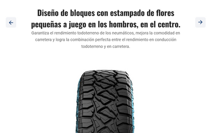 Neumático Fronway Rockmaster R/T 275/60 R20 XL 116/Q