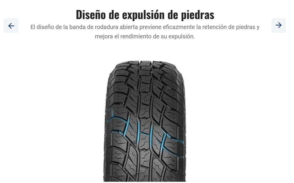 Neumático Fronway Rockblade A/T II 265/70 R16 112/T