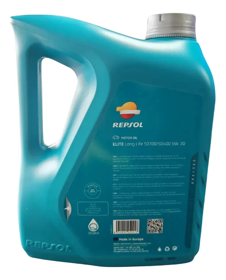 Aceite de Motor Repsol Elite Long Life 5w30 Sintético 4 Litros 3 - Lubriexpert