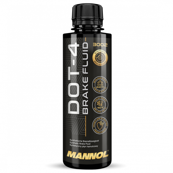 IQUIDO DE FRENOS MANNOL DOT-4 (MN3002-025) 250ML