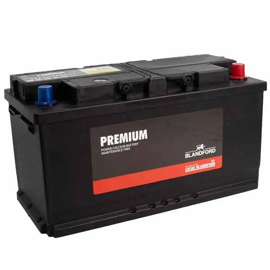 Batería Premium 12V 110 AMP 930 CCA Borne Estándar Positivo Derecha