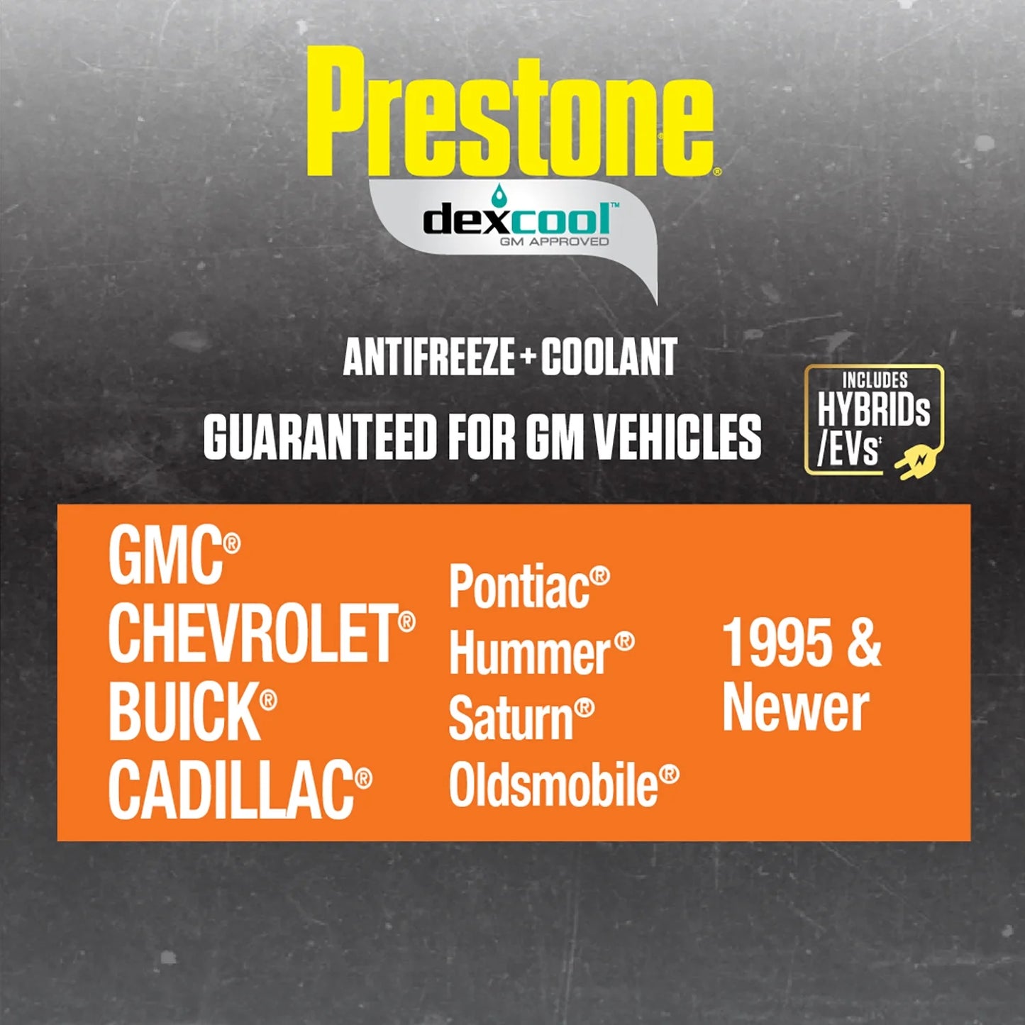 Anticongelante + Refrigerante Prestone Dex-Cool GM 50-50 3.78 Litros