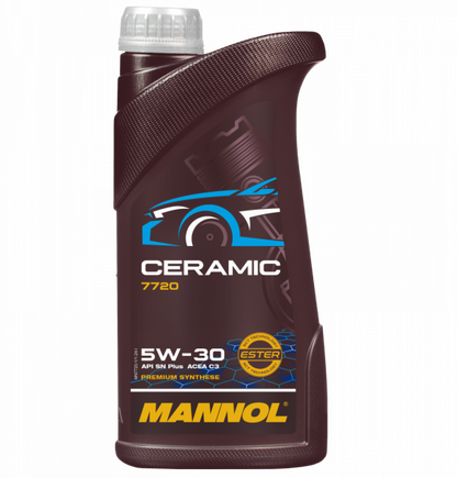 Aceite de Motor Mannol Ceramic 5W30 1 Litro - Lubriexpert