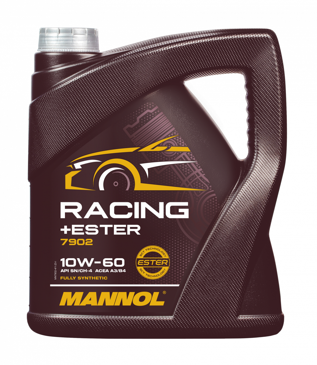 Aceite de Motor  Mannol Racing+Ester 10W60 4 Litros