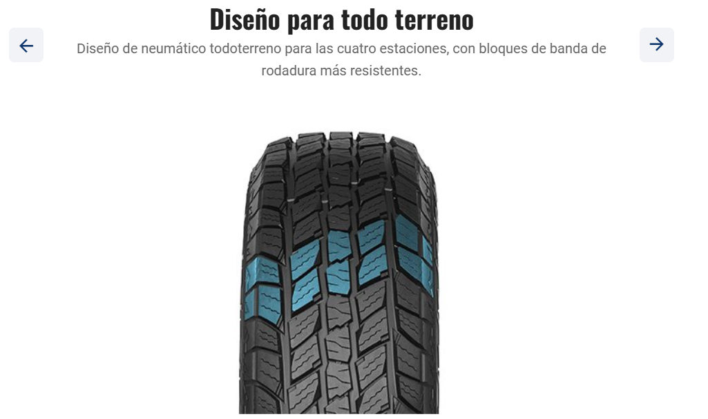 Neumático Fronway Rockblade A/T I 245/70 R16 107/T