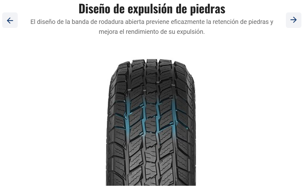 Neumático Fronway Rockblade A/T I 245/70 R16 107/T